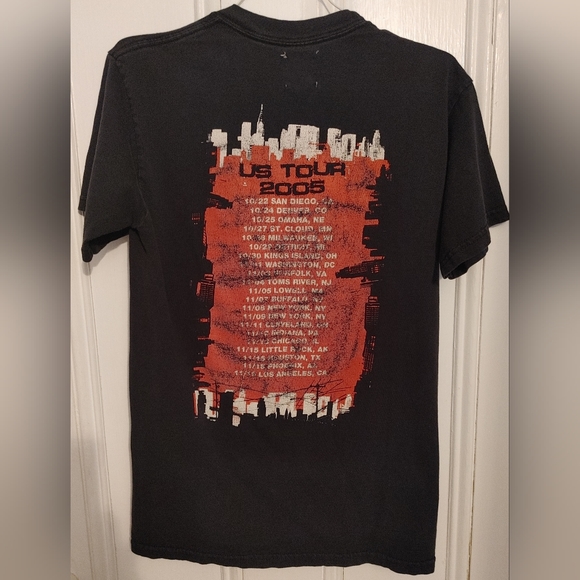 Simple Plan Tour Shirt 2005 American Concert Tee size small Pop Punk Rock - Picture 2 of 5
